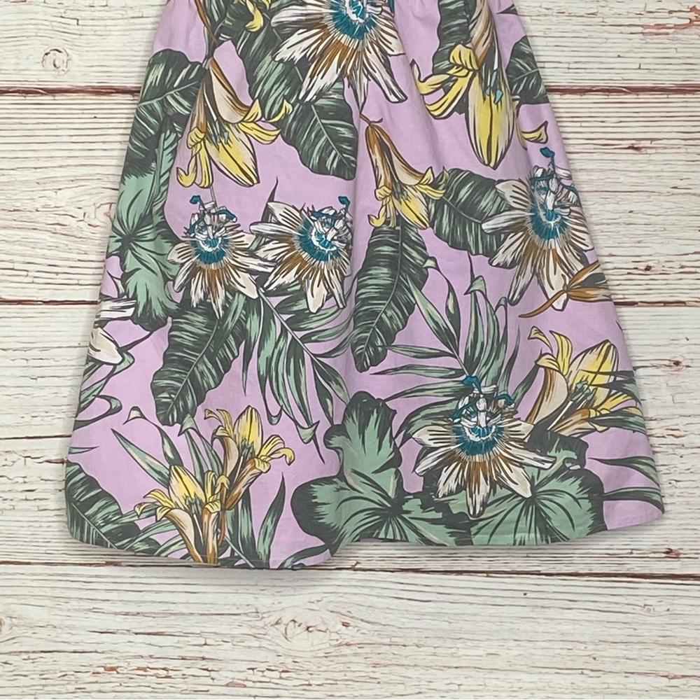 J Crew Factory Floral Print Poplin Cami Dress Sz XS - Picture 5 of 16